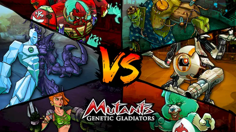 Скачать Mutants Genetic Gladiators [Взлом Много монет и МОД Меню] версия 0.5.4 на Андроид