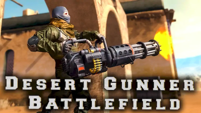Скачать Desert Gunner Machine Gun Game [Взлом на деньги и МОД Меню] версия 2.1.2 на Андроид