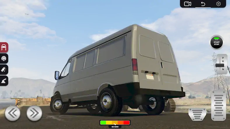 Скачать Minibus Gazelle Truck Driving [Взлом на монеты и МОД Меню] версия 1.1.8 на Андроид