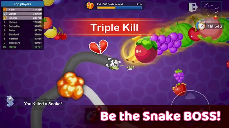 Скачать Snake Merge: холостой io игра [Взлом Бесконечные деньги и МОД Меню] версия 0.8.6 на Андроид
