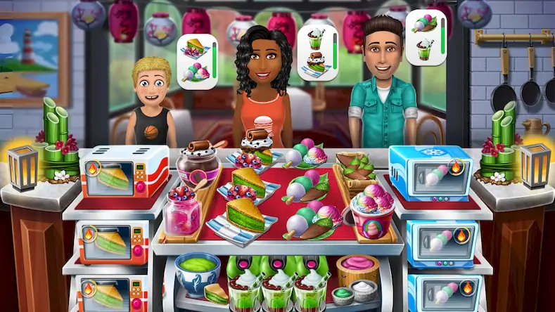 Скачать Виртуальные Семьи: готовить [Взлом на деньги и МОД Меню] версия 2.4.5 на Андроид