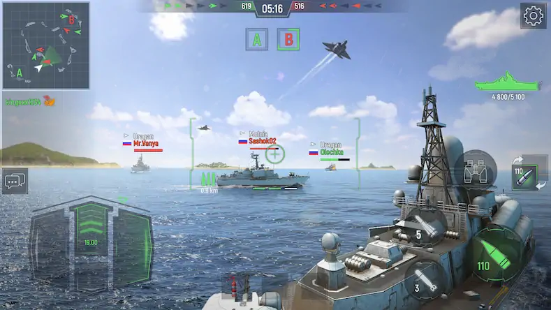 Скачать Force of Warships: Корабли PvP [Взлом Бесконечные монеты и МОД Меню] версия 0.6.1 на Андроид