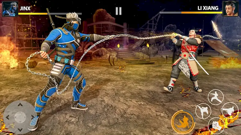 Скачать Ninja Master: Fighting Games [Взлом Много монет и МОД Меню] версия 2.7.8 на Андроид