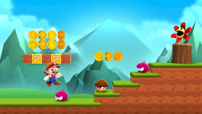 Скачать Super Wonder Go: Maro Bros [Взлом на деньги и МОД Меню] версия 0.4.5 на Андроид