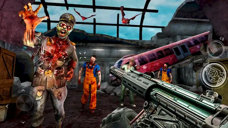 Скачать Zombie Hunter - Shooting Games [Взлом Много монет и МОД Меню] версия 2.9.3 на Андроид