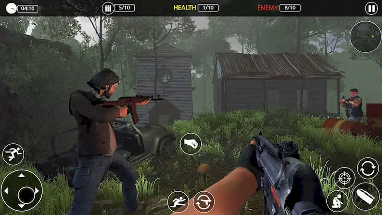 Скачать Target Sniper 3D Games [Взлом Бесконечные деньги и МОД Меню] версия 0.4.4 на Андроид