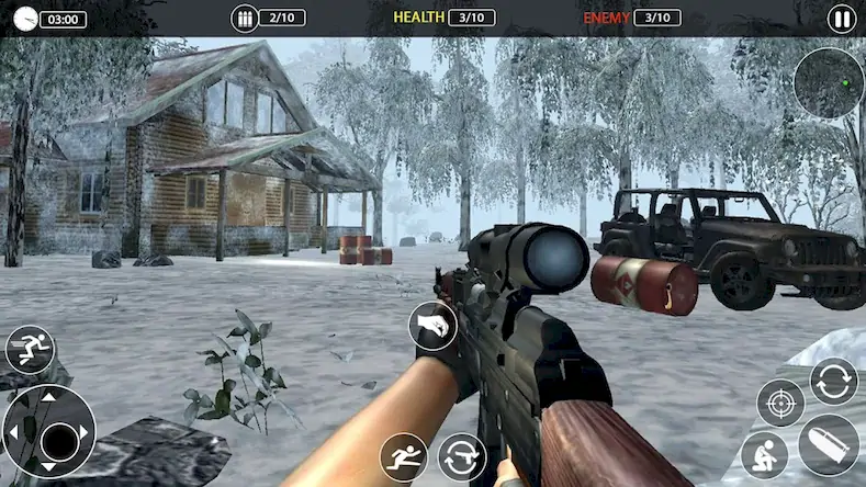 Скачать Target Sniper 3D Games [Взлом Бесконечные деньги и МОД Меню] версия 0.4.4 на Андроид