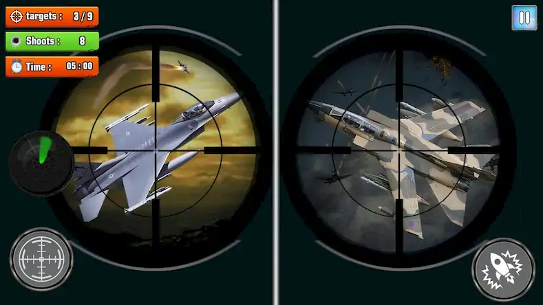 Скачать Jet Planes Shooting Game [Взлом Бесконечные монеты и МОД Меню] версия 0.2.1 на Андроид