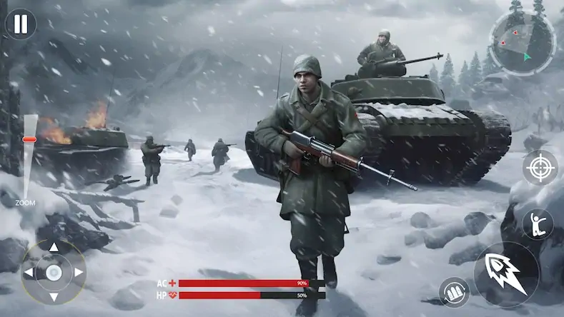 Скачать WW2 Shooter: Стрельба из пушки [Взлом Бесконечные деньги и МОД Меню] версия 1.3.3 на Андроид