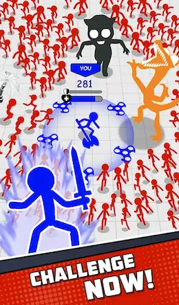 Скачать Stickman Survival: Mighty Wars [Взлом на монеты и МОД Меню] версия 2.4.1 на Андроид