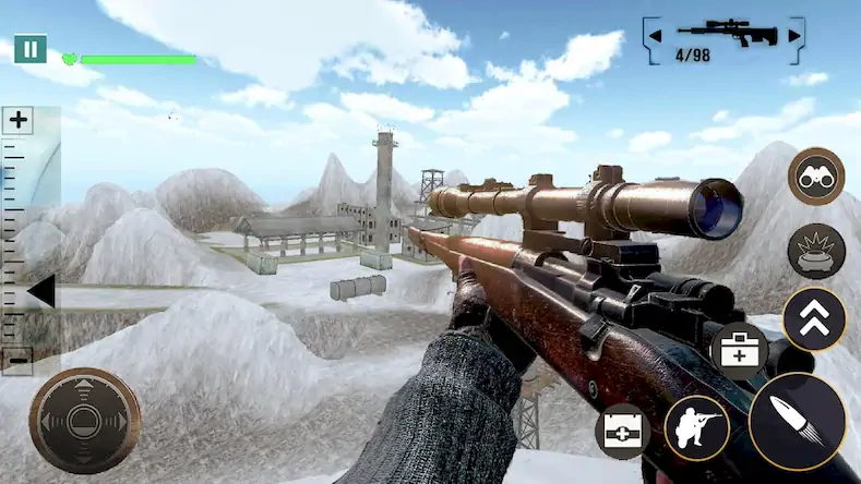 Скачать Call of Sniper 3D Gun Shooter [Взлом Много монет и МОД Меню] версия 2.6.4 на Андроид