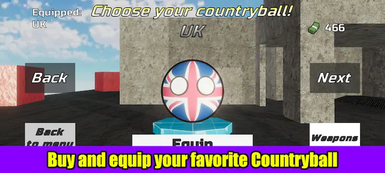 Скачать Countryballs: Zombie Hunt 3D [Взлом Бесконечные монеты и МОД Меню] версия 2.6.5 на Андроид