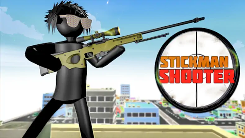 Скачать Stickman Sniper Shooter games [Взлом на деньги и МОД Меню] версия 2.1.2 на Андроид