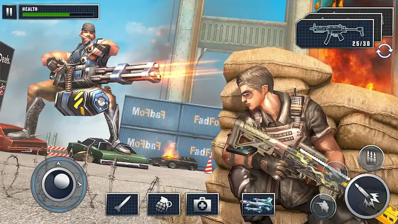 Скачать Стрелялки FPS- Военные игры 3D [Взлом на монеты и МОД Меню] версия 2.1.3 на Андроид
