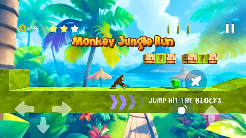 Скачать Monkey jungle kong banana game [Взлом на деньги и МОД Меню] версия 1.8.9 на Андроид