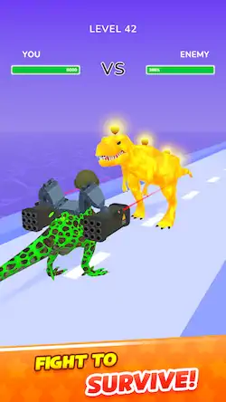Скачать Dino Evolution Run 3D [Взлом на деньги и МОД Меню] версия 0.1.1 на Андроид