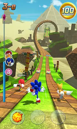 Скачать Sonic Forces боевой & бег игры [Взлом на монеты и МОД Меню] версия 0.2.2 на Андроид