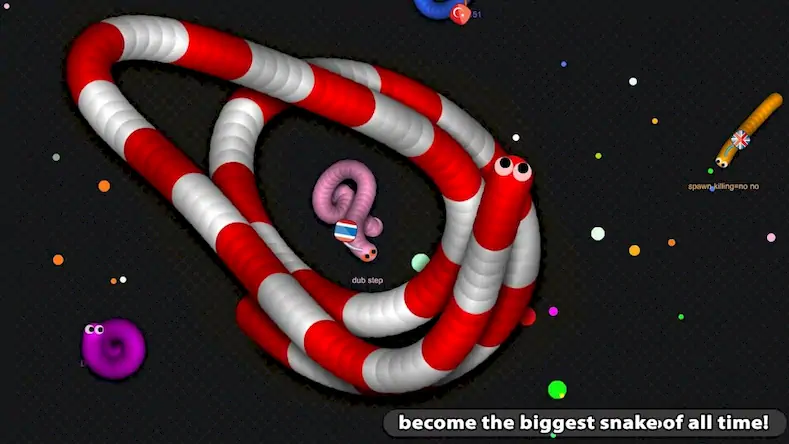 Скачать Slink.io - Игры со змеями [Взлом на деньги и МОД Меню] версия 0.9.2 на Андроид