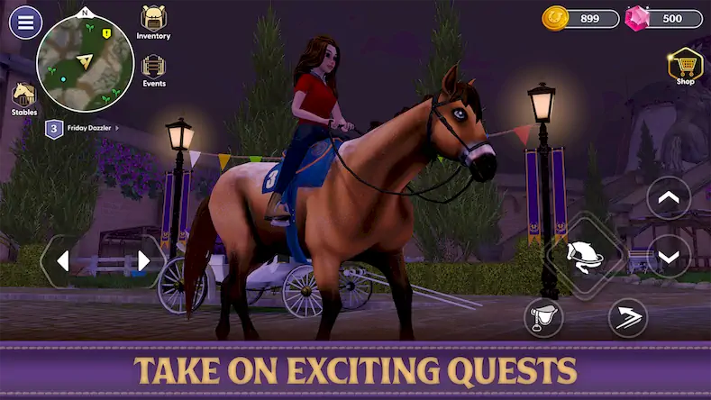 Скачать Star Equestrian - Horse Ranch [Взлом на монеты и МОД Меню] версия 1.8.5 на Андроид