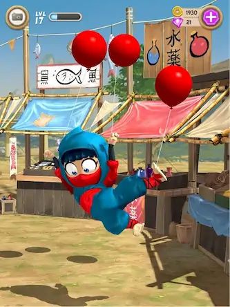 Скачать Clumsy Ninja [Взлом Бесконечные деньги и МОД Меню] версия 2.1.2 на Андроид