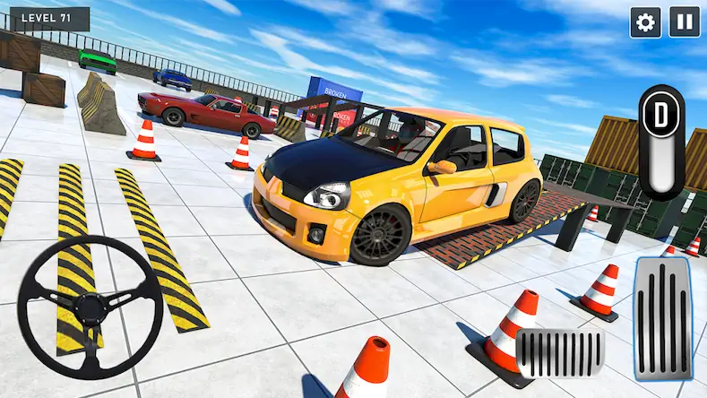 Скачать Advance Car Parking: Car Games [Взлом Много денег и МОД Меню] версия 0.7.1 на Андроид
