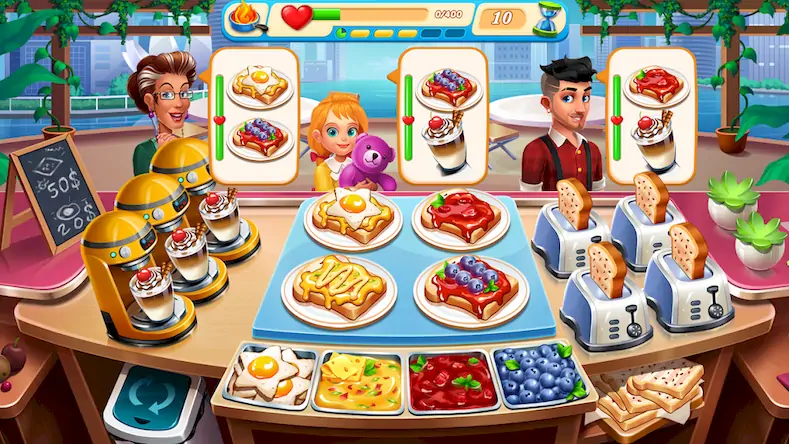 Скачать Cooking Marina - cooking games [Взлом Бесконечные монеты и МОД Меню] версия 0.2.7 на Андроид