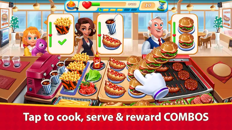 Скачать Cooking Marina - cooking games [Взлом Бесконечные монеты и МОД Меню] версия 0.2.7 на Андроид