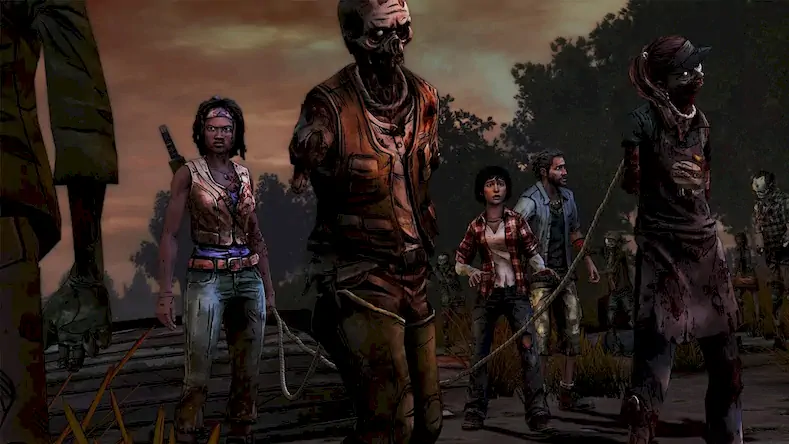 Скачать The Walking Dead: Michonne [Взлом Бесконечные деньги и МОД Меню] версия 0.7.4 на Андроид