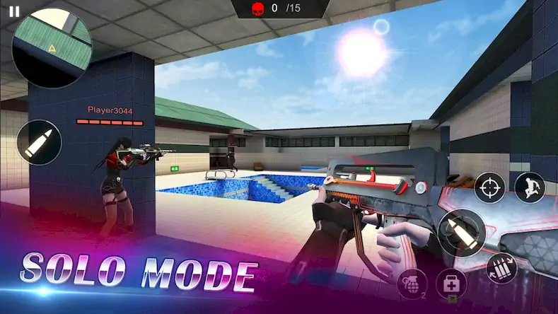 Скачать Бравый Бой: PvP Стрелок 3D [Взлом на деньги и МОД Меню] версия 1.3.2 на Андроид