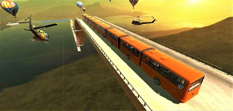 Скачать Bus Simulator : Mega Ramp 2021 [Взлом Много монет и МОД Меню] версия 0.3.1 на Андроид
