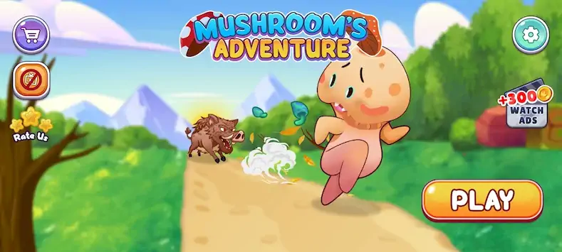 Скачать Mushroom war: Jungle Adventure [Взлом на деньги и МОД Меню] версия 2.8.2 на Андроид
