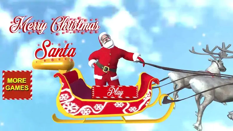 Скачать Happy Christmas Santa [Взлом на деньги и МОД Меню] версия 2.7.2 на Андроид