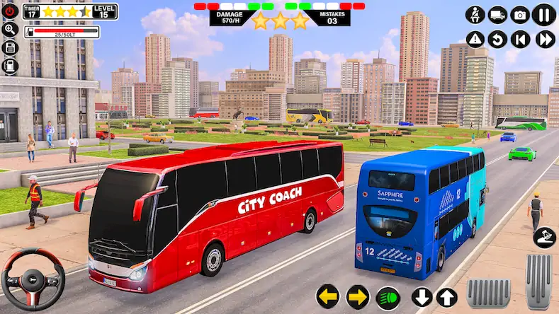 Скачать Passenger Coach Bus Driving 3D [Взлом на деньги и МОД Меню] версия 0.8.2 на Андроид
