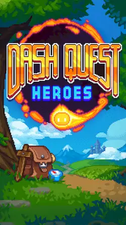 Скачать Dash Quest Heroes [Взлом Бесконечные деньги и МОД Меню] версия 0.1.3 на Андроид
