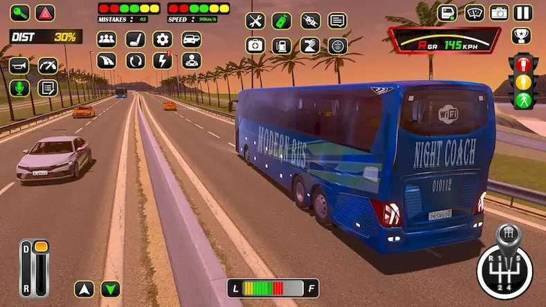 Скачать автобус симулятор вождения [Взлом Много денег и МОД Меню] версия 0.2.3 на Андроид