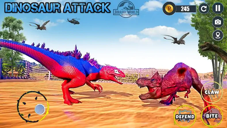 Скачать Jurassic Park Games: Dino Park [Взлом Бесконечные деньги и МОД Меню] версия 2.4.7 на Андроид