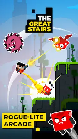 Скачать Great Stairs: Run Jump Shooter [Взлом Бесконечные монеты и МОД Меню] версия 2.8.2 на Андроид