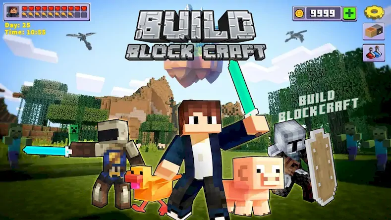 Скачать Build Block Craft [Взлом на деньги и МОД Меню] версия 1.8.2 на Андроид