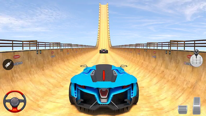 Скачать Superhero Car: Mega Ramp Games [Взлом Бесконечные монеты и МОД Меню] версия 2.1.6 на Андроид