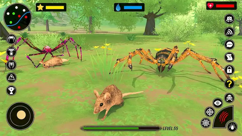 Скачать Spider Simulator : Spider Game [Взлом Бесконечные монеты и МОД Меню] версия 0.4.8 на Андроид