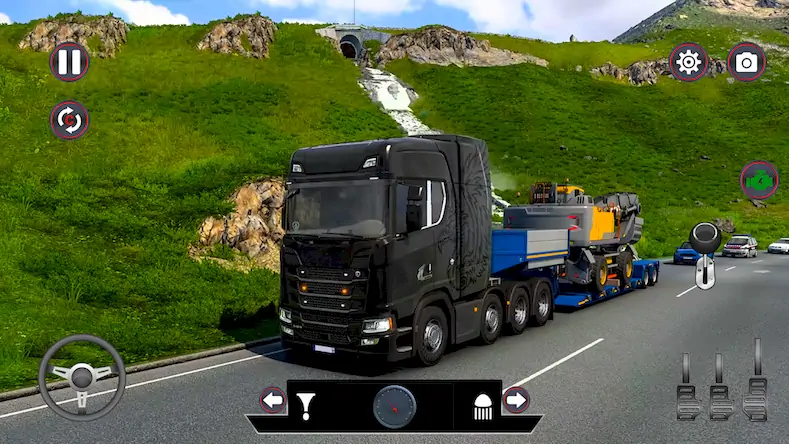 Скачать Truck Simulator Euro Truck 3d [Взлом Много денег и МОД Меню] версия 0.8.6 на Андроид