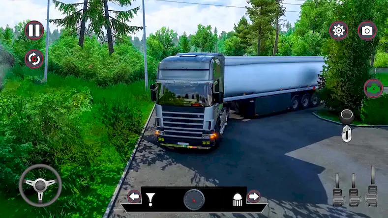 Скачать Truck Simulator Euro Truck 3d [Взлом Много денег и МОД Меню] версия 0.8.6 на Андроид