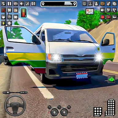 Скачать Van Simulator Games Indian Van [Взлом Много денег и МОД Меню] версия 2.1.4 на Андроид