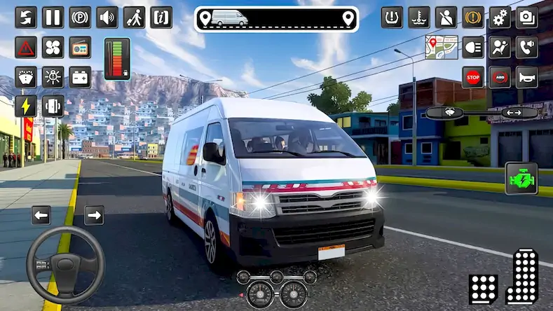 Скачать Van Simulator Games Indian Van [Взлом Много денег и МОД Меню] версия 2.1.4 на Андроид