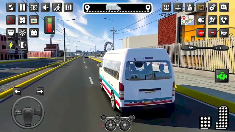 Скачать Van Simulator Games Indian Van [Взлом Много денег и МОД Меню] версия 2.1.4 на Андроид