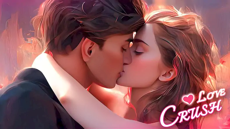 Скачать Love Crush: любовь истории [Взлом на монеты и МОД Меню] версия 2.1.2 на Андроид