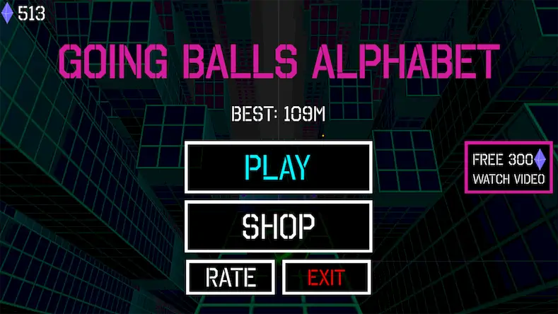 Скачать Going Balls Alphabet Rolling [Взлом на деньги и МОД Меню] версия 2.9.6 на Андроид