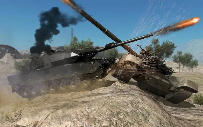 Скачать Real Tank Battle : War Machine [Взлом Бесконечные деньги и МОД Меню] версия 0.8.8 на Андроид