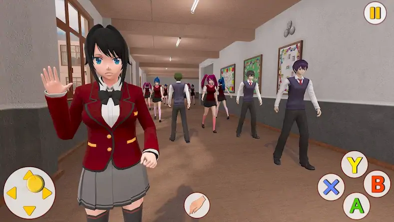Скачать Real Girls School Simulator [Взлом Много денег и МОД Меню] версия 1.8.2 на Андроид