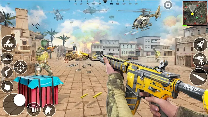 Скачать War Zone: Gun Shooting Games [Взлом Бесконечные монеты и МОД Меню] версия 1.5.9 на Андроид